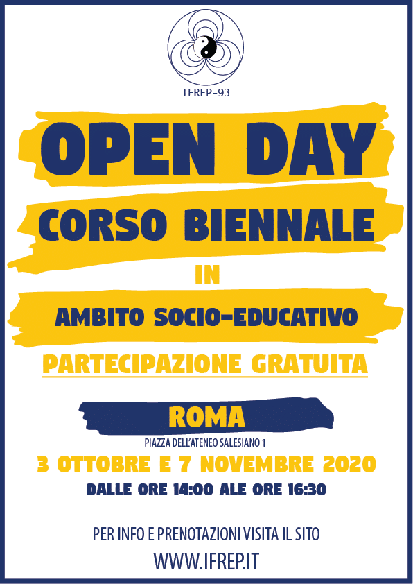 Scopri di più sull'articolo Roma – Open day corso biennale in ambito Socio-Educativo